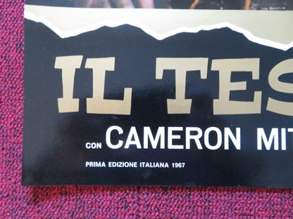 IL TESORO DI MAKUBA- F ITALIAN FOTOBUSTA POSTER CAMERON MITCHELL MARIA CRUZ 1967