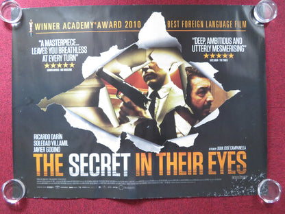 THE SECRET IN THEIR EYES UK QUAD ROLLED POSTER SOLEDAD VILLAMIL DARIN 2009