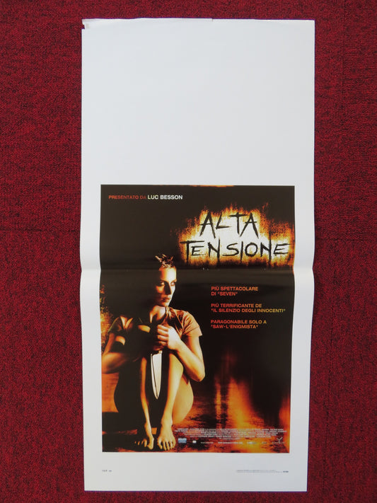 ALTA TENSIONE / HIGH TENSION ITALIAN LOCANDINA POSTER CECILE DE FRANCE 2003