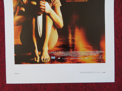 ALTA TENSIONE / HIGH TENSION ITALIAN LOCANDINA POSTER CECILE DE FRANCE 2003