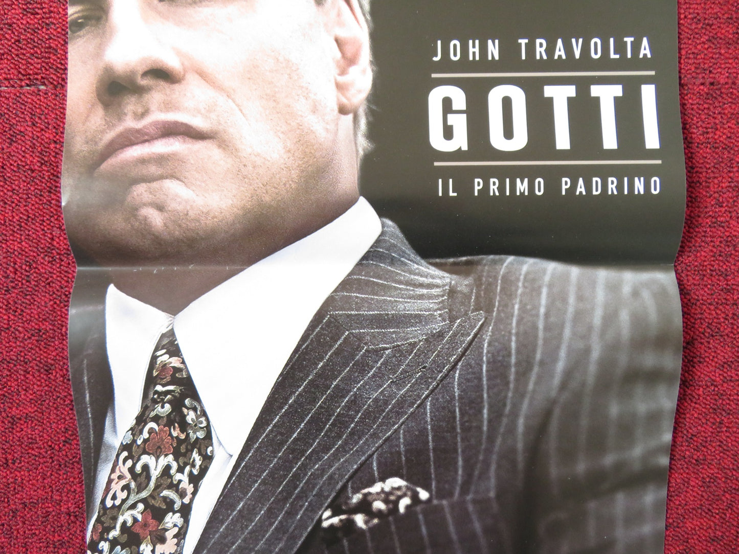 GOTTI ITALIAN LOCANDINA POSTER JOHN TRAVOLTA KELLY PRESTON 2018