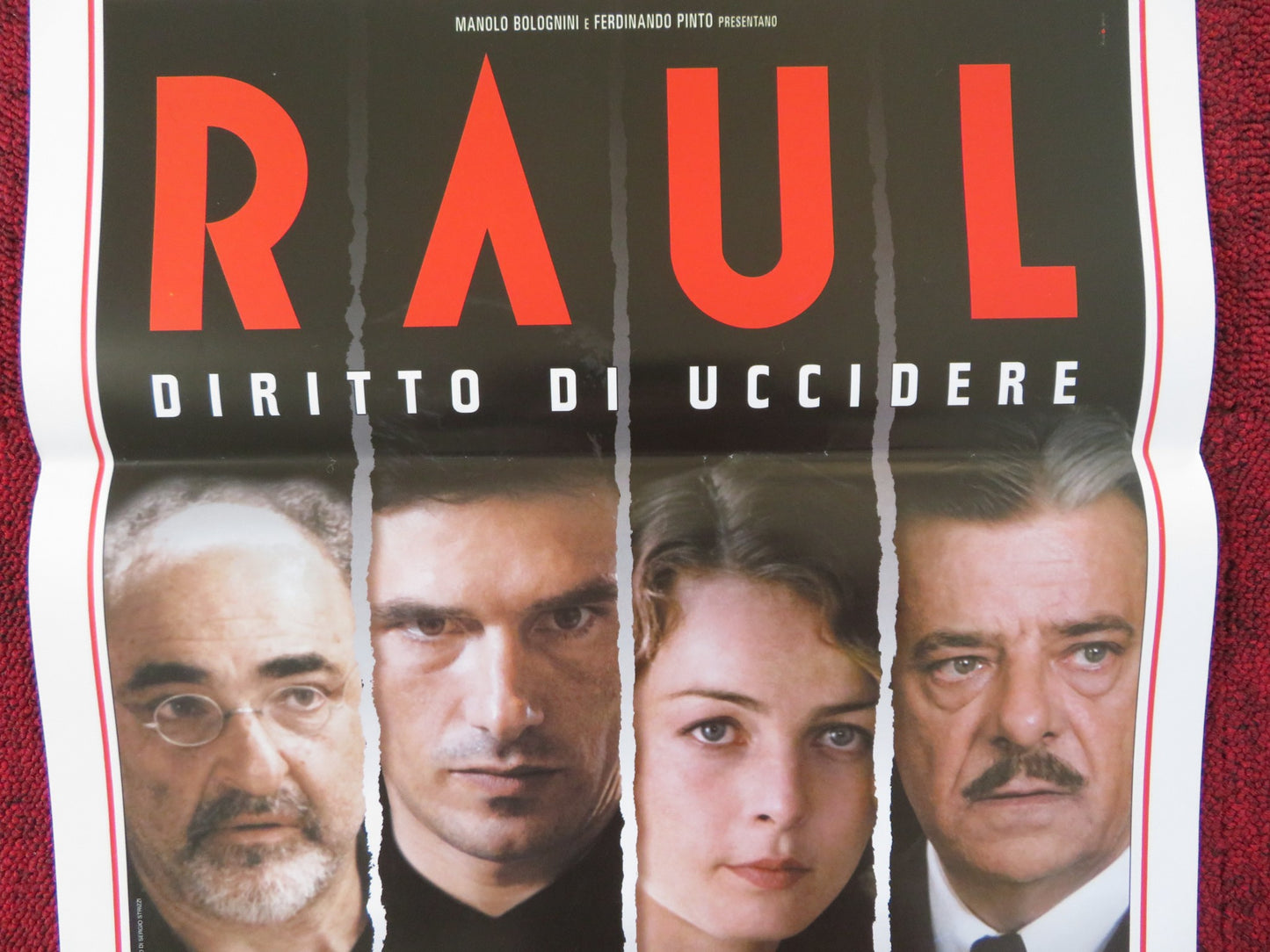 RAUL - DIRITTO DI UCCIDERE ITALIAN LOCANDINA POSTER STEFANO DIONISI 2005