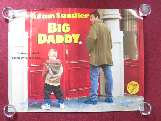 BIG DADDY UK QUAD ROLLED POSTER ADAM SANDLER JOEY LAUREN ADAMS 1999