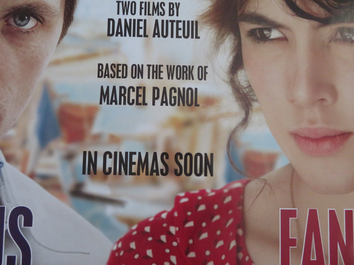 MARIUS / FANNY UK QUAD (30"x 40") ROLLED POSTER DANIEL AUTEUIL V. BELEZY 2013