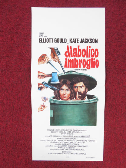 DIRTY TRICKS ITALIAN LOCANDINA POSTER ELLIOTT GOULD KATE JACKSON 1981