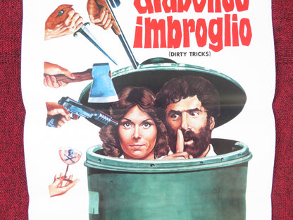 DIRTY TRICKS ITALIAN LOCANDINA POSTER ELLIOTT GOULD KATE JACKSON 1981