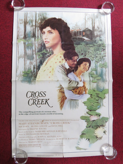 CROSS CREEK US ONE SHEET ROLLED POSTER MARY STEENBURGEN RIP TORN 1983