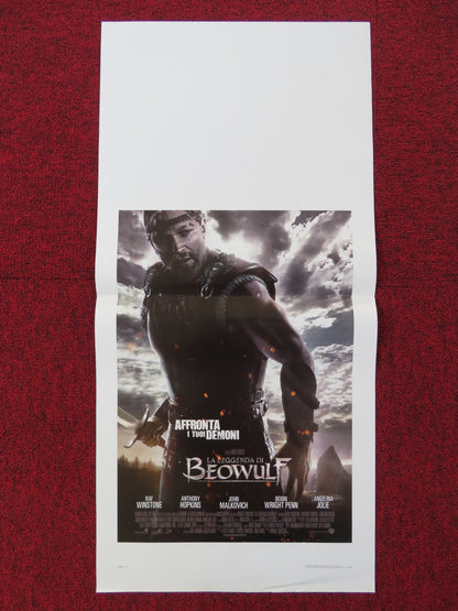 BEOWULF ITALIAN LOCANDINA POSTER RAY WINSTONE ANTHONY HOPKINS 2007