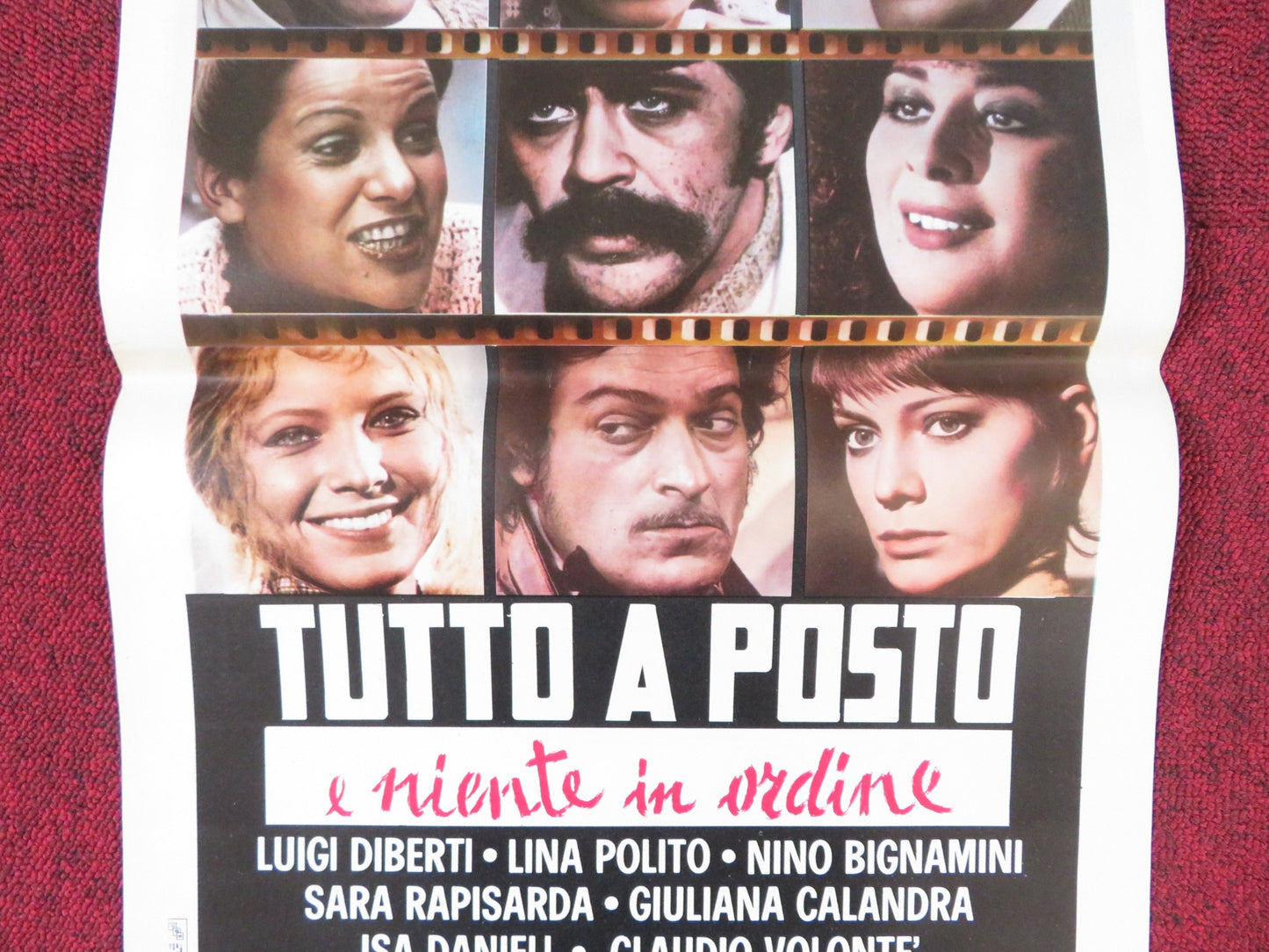 ALL SCREWED UP ITALIAN LOCANDINA POSTER LUIGI DIBERTI LINA POLITO 1974 ...