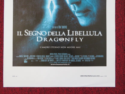 DRAGONFLY ITALIAN LOCANDINA POSTER KEVIN COSTNER SUSANNA THOMPSON 2002