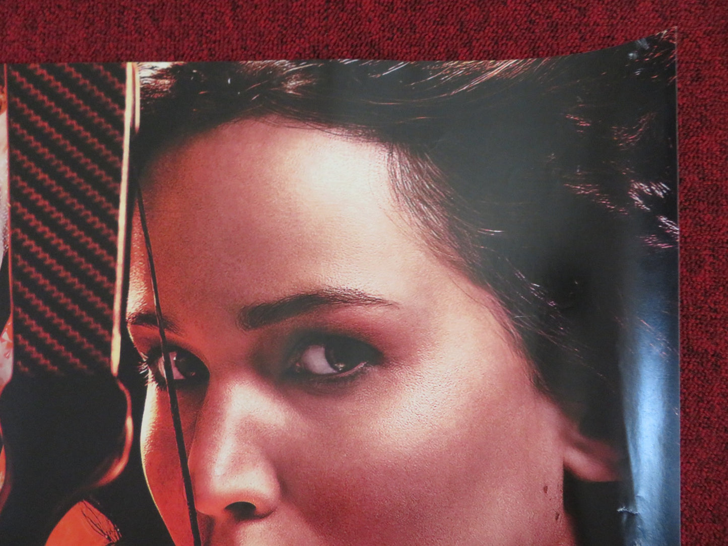 THE HUNGER GAMES CATCHING FIRE UK QUAD (30"x 40") ROLLED POSTER J. LAWRENCE 2013