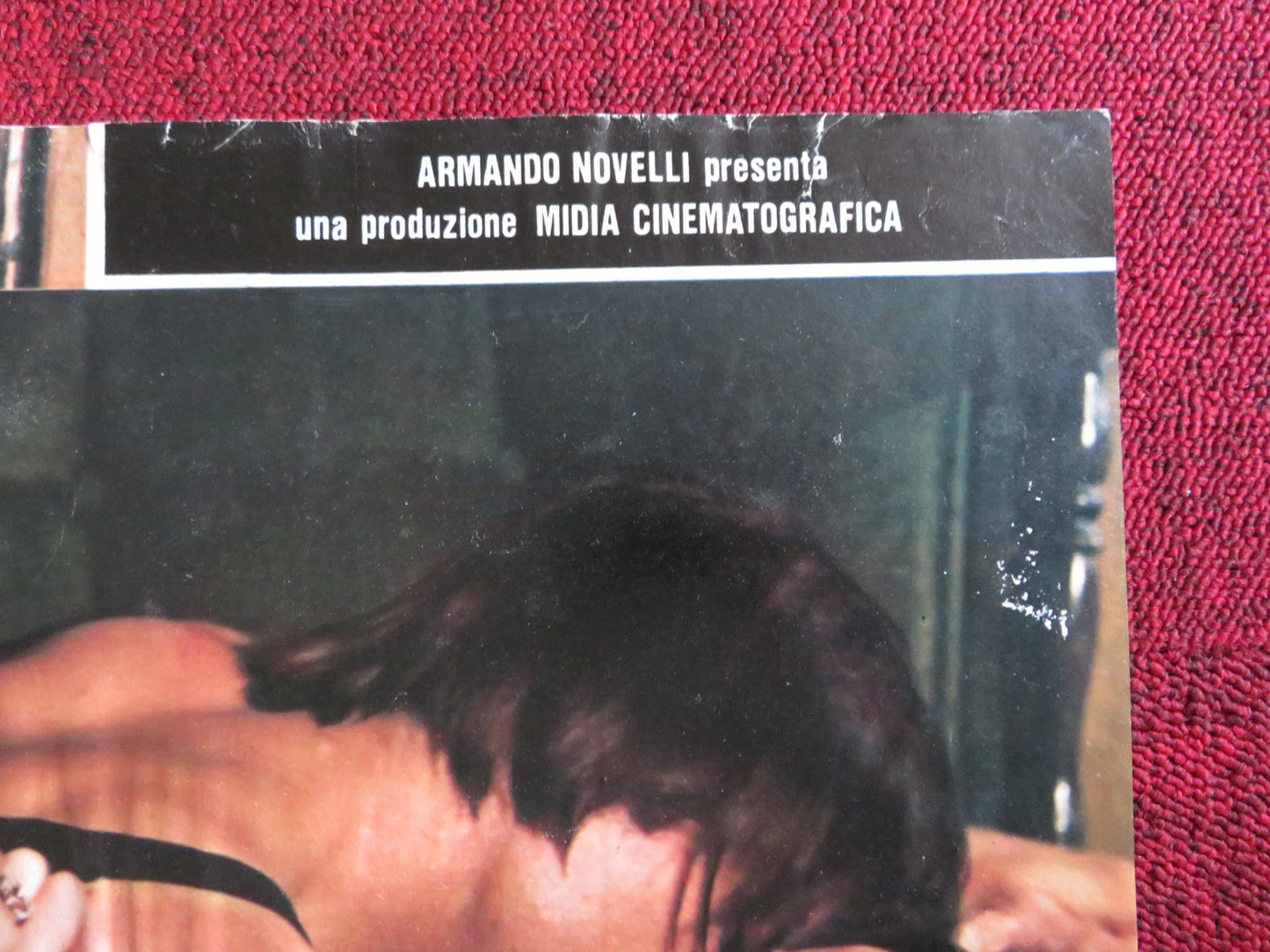 VACANZE PER UN MASSACRO ITALIAN FOGLIO POSTER JOE DALLESANDRO DE SELLE 1980