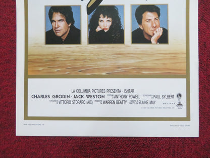 ISHTAR ITALIAN LOCANDINA POSTER DUSTIN HOFFMAN WARREN BEATTY 1987