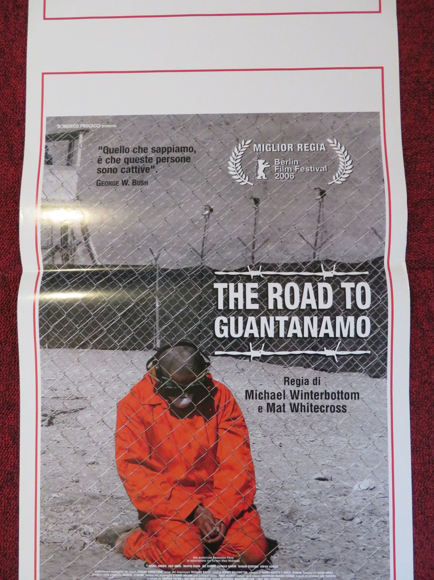 THE ROAD TO GUANTANAMO ITALIAN LOCANDINA POSTER RIZ AHMED FARHAD HARUN 2006