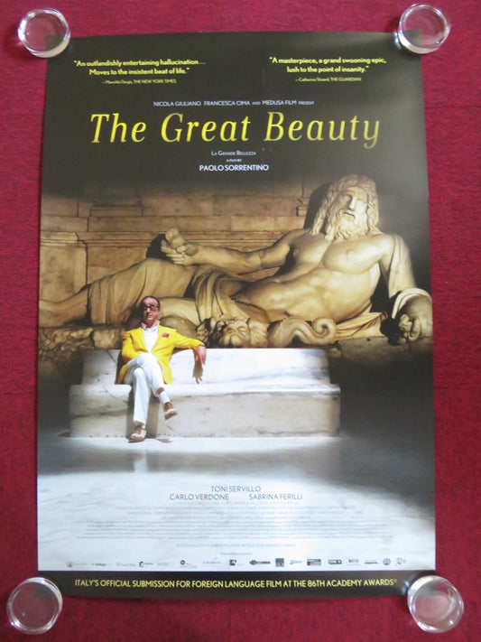 THE GREAT BEAUTY US ONE SHEET ROLLED POSTER TONI SERVILLO PAOLO SORRENTINO 2015