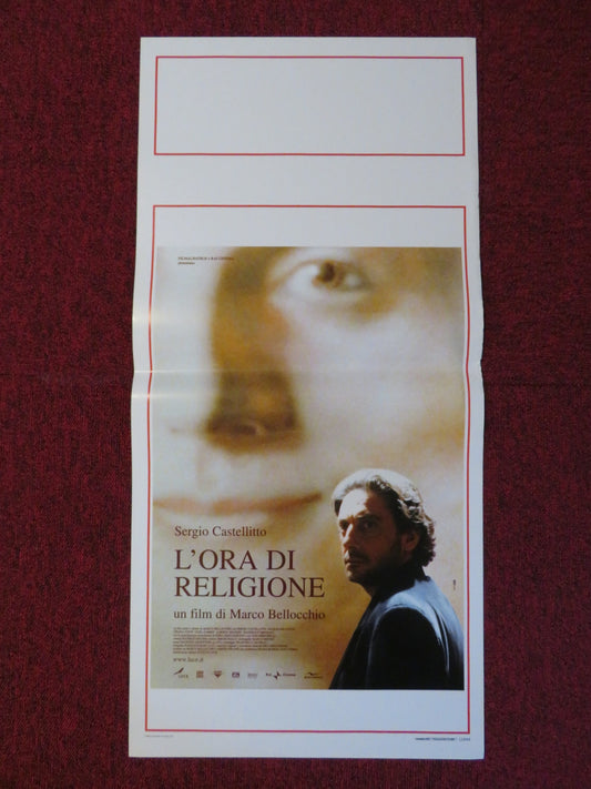 L'ORA DI RELIGIONE ITALIAN LOCANDINA POSTER SERGIO CASTELLITTO 2002