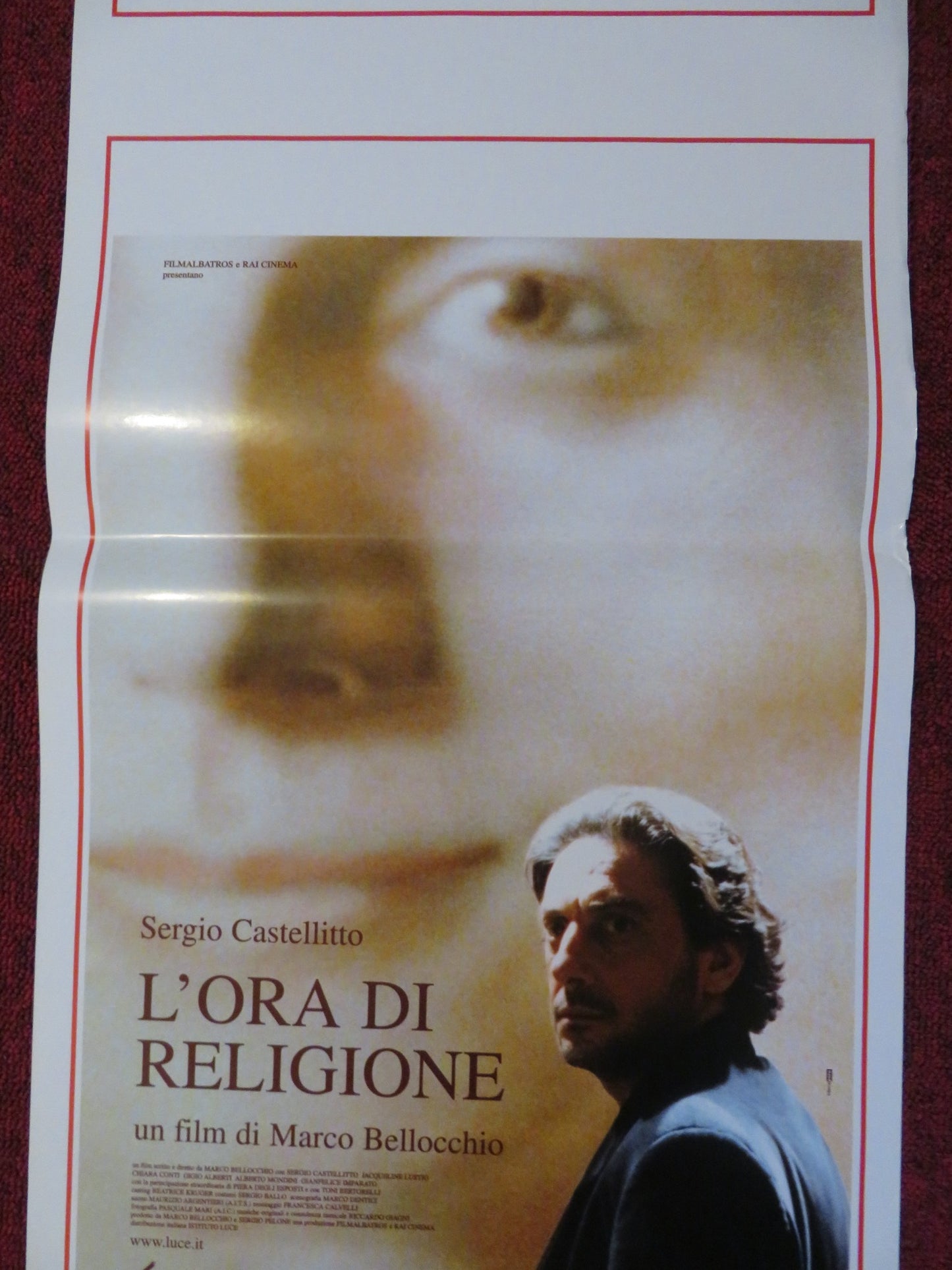 L'ORA DI RELIGIONE ITALIAN LOCANDINA POSTER SERGIO CASTELLITTO 2002