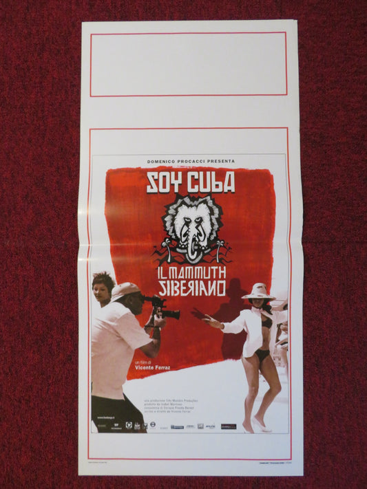 I AM CUBA, THE SIBERIAN MAMMOTH ITALIAN LOCANDINA POSTER VICENTE FERRAZ 2005