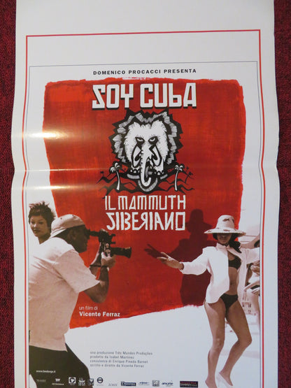 I AM CUBA, THE SIBERIAN MAMMOTH ITALIAN LOCANDINA POSTER VICENTE FERRAZ 2005