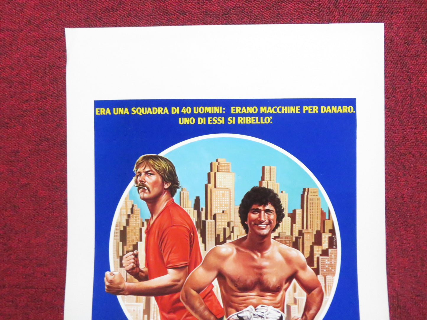 NORTH DALLAS FORTY ITALIAN LOCANDINA POSTER NICK NOLTE MAC DAVIS 1980