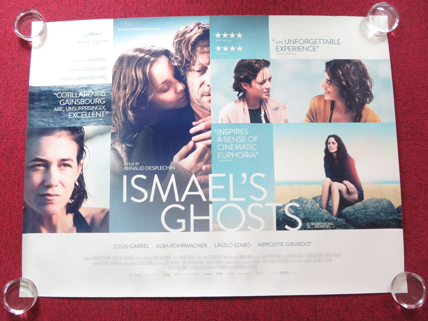 ISMAEL'S GHOSTS UK QUAD (30"x 40") ROLLED POSTER MATHIEU AMALRIC 2017