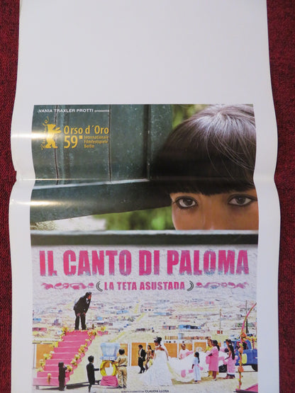 IL CANTO DI PALOMA ITALIAN LOCANDINA POSTER CLAUDIA LLOSA 2009