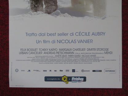 BELLE & SEBASTIEN ITALIAN LOCANDINA POSTER FELIX BOSSUET TCHEKY KARYO 2013