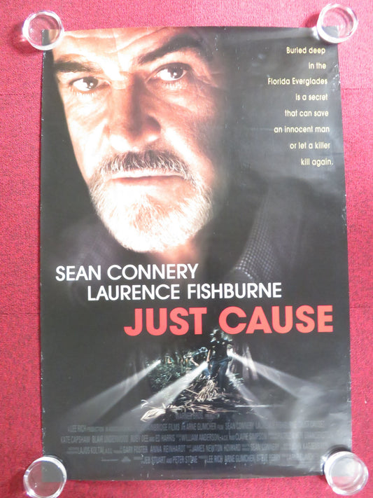 JUST CAUSE US ONE SHEET ROLLED POSTER SEAN CONNERY LAURENCE FISHBURNE 1995