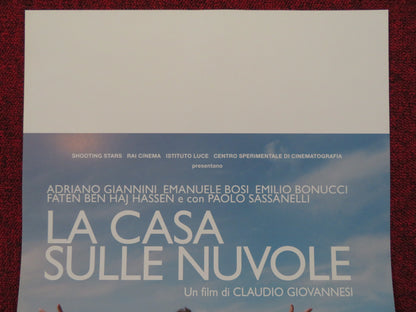 LAS CASA SULLE NUVOLE ITALIAN LOCANDINA POSTER ADRIANO GIANNINI E. BOSI 2009