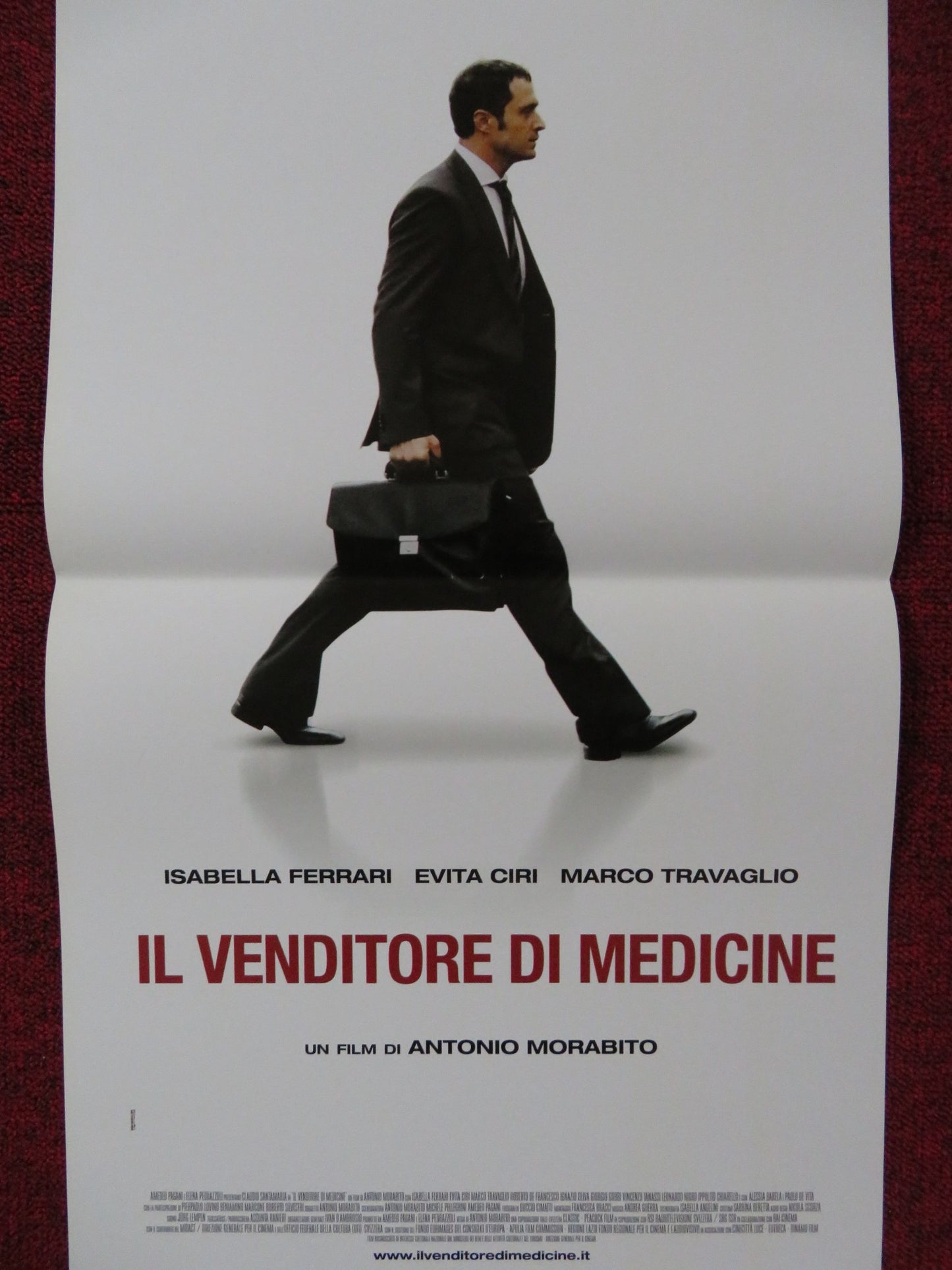 IL VENDITORE DI MEDICINE ITALIAN LOCANDINA POSTER CLAUDIA SANTAMARIA 2013