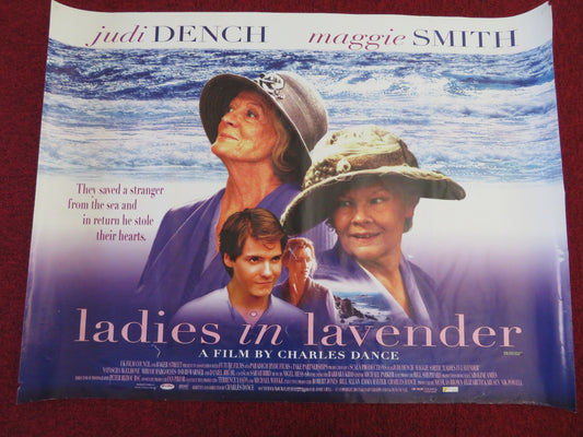 LADIES IN LAVENDER UK QUAD (30"x 40") ROLLED POSTER JUDI DENCH MAGGIE SMITH 2004