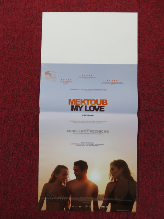 MEKTOUB, MY LOVE: CANTO UNO ITALIAN LOCANDINA POSTER SHAIN BOUMEDINE 2017