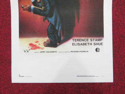 LINK ITALIAN LOCANDINA POSTER TERENCE STAMP ELISABETH SHUE 1986