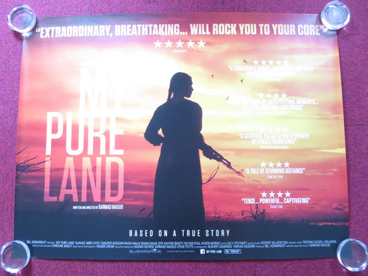 MY PURE LAND UK QUAD (30"x 40") ROLLED POSTER SUHAEE ABRO EMAN MALIK 2017