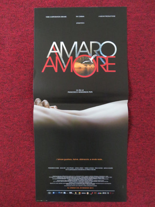 AMARO AMORE ITALIAN LOCANDINA POSTER FRANCESCA CASISA MALIK ZIDI 2012