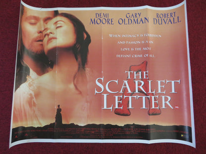 THE SCARLET LETTER UK QUAD (30"x 40") ROLLED POSTER GARY OLDMAN DEMI MOORE 1995