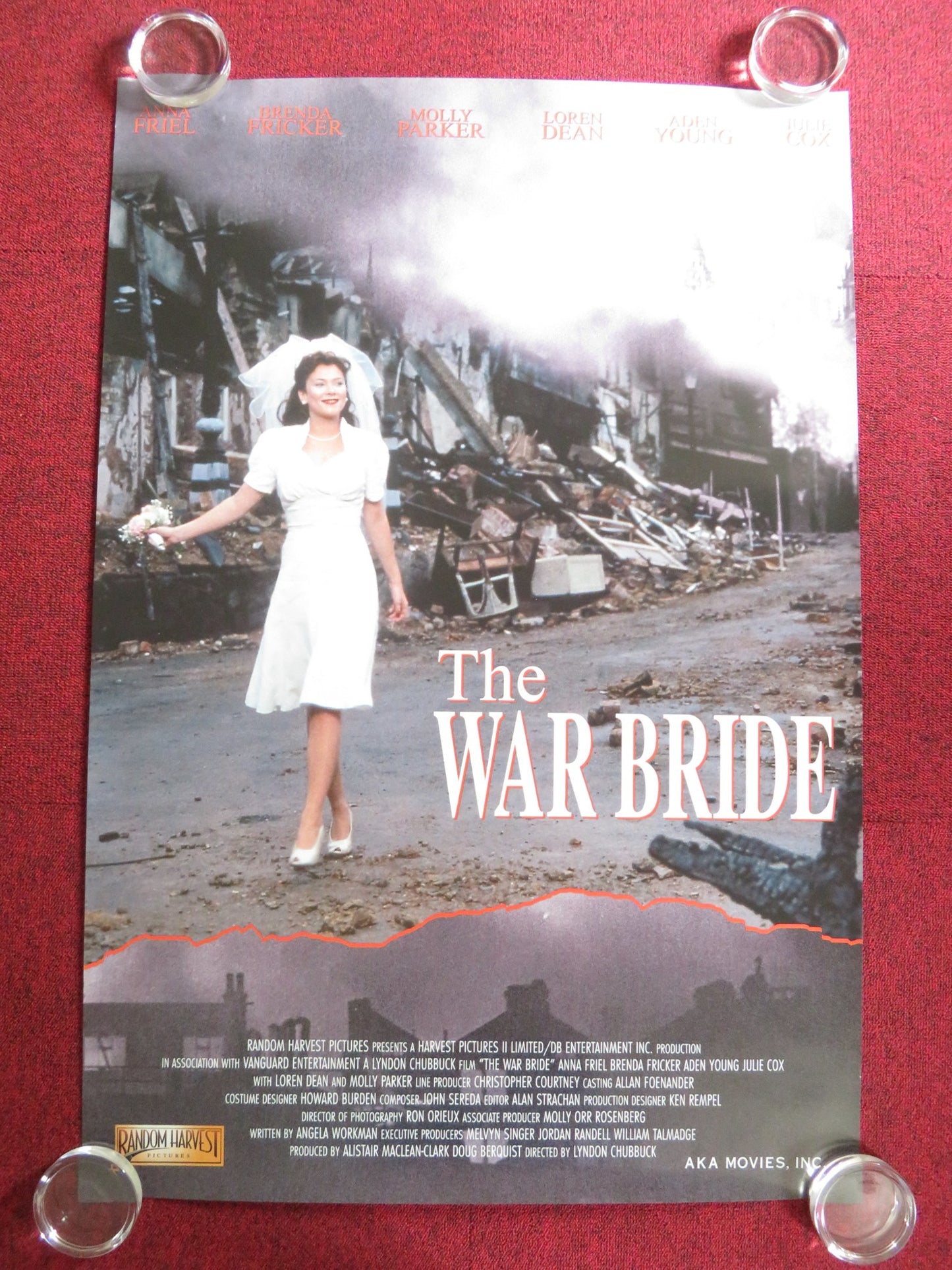 THE WAR BRIDE US ONE SHEET ROLLED POSTER ANNA FRIEL BRENDA FRICKER 2001