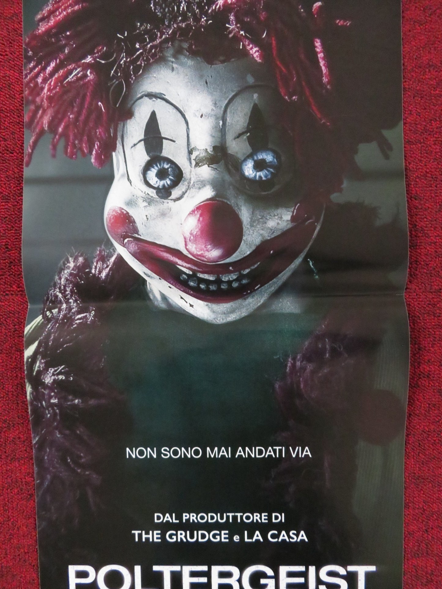 POLTERGEIST ITALIAN LOCANDINA POSTER SAM ROCKWELL ROSEMARIE DEWITT 2015