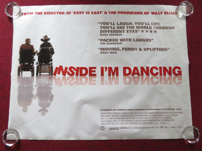 INSIDE I'M DANCING UK QUAD ROLLED POSTER JAMES MCAVOY STEVEN ROBERTSON 2004