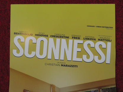 SCONNESSI ITALIAN LOCANDINA POSTER FABRIZIO BENTIVOGLIO RICKY MEMPHIS 2018