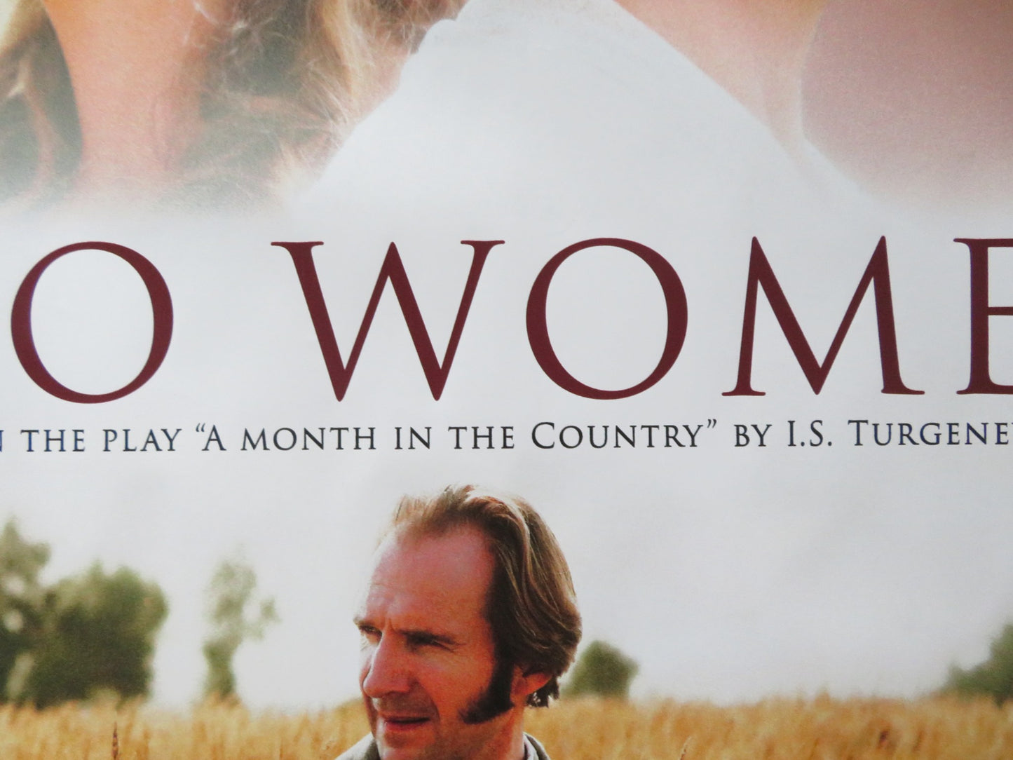 TWO WOMEN UK QUAD (30"x 40") ROLLED POSTER RALPH FIENNES 2014