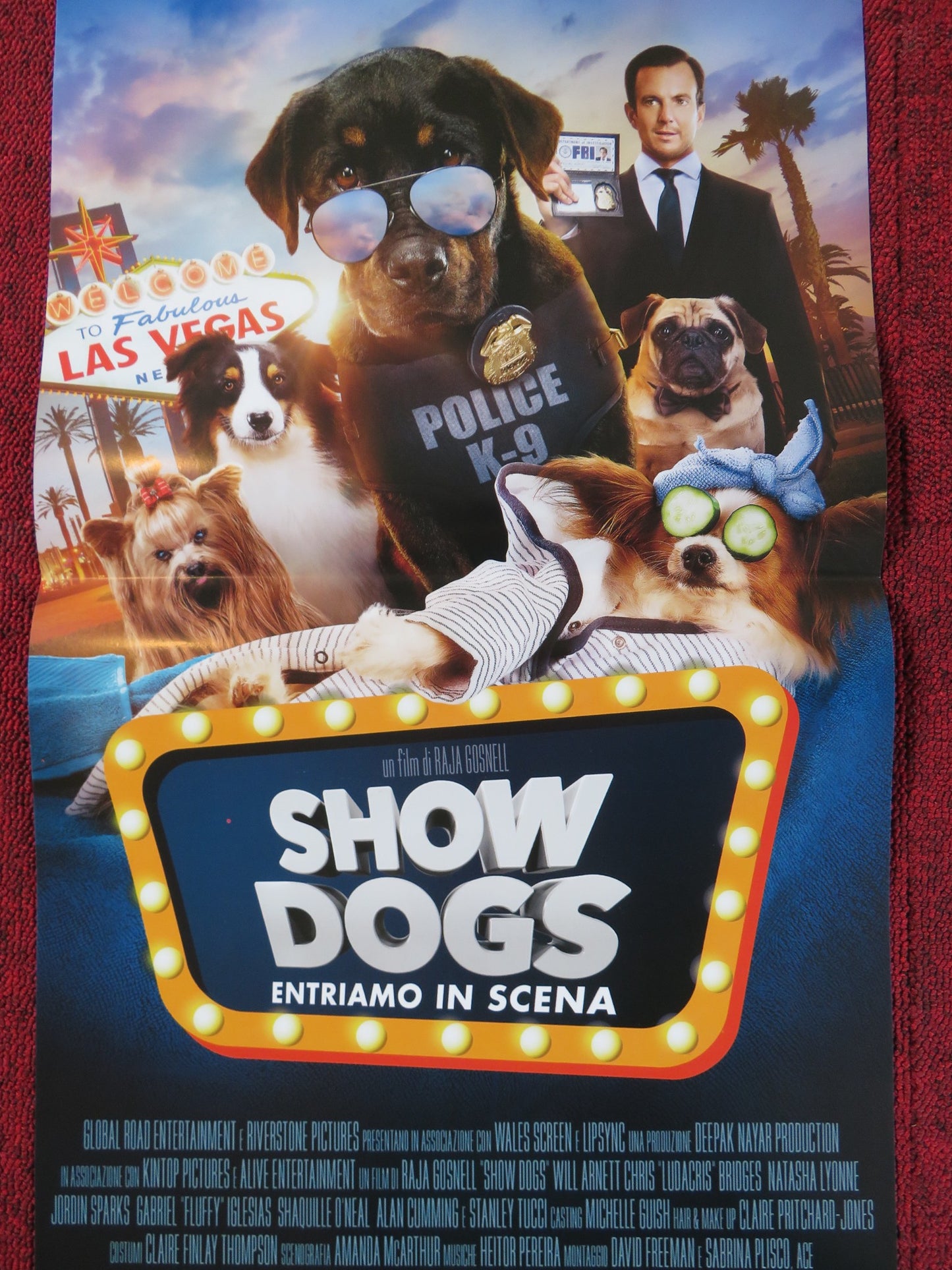 SHOW DOGS - ENTRIAMO IN SCENA ITALIAN LOCANDINA POSTER WILL ARNETT LUDACRIS 2018