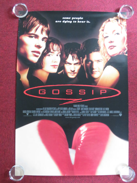 GOSSIP US ONE SHEET ROLLED POSTER JAMES MARSDEN KATE HUDSON 2000