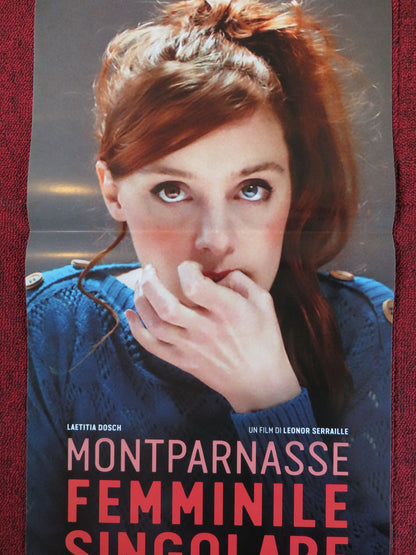 MONTPARNASSE - FEMMINILE SINGOOLARE ITALIAN LOCANDINA POSTER LAETITIA DOSCH 2017