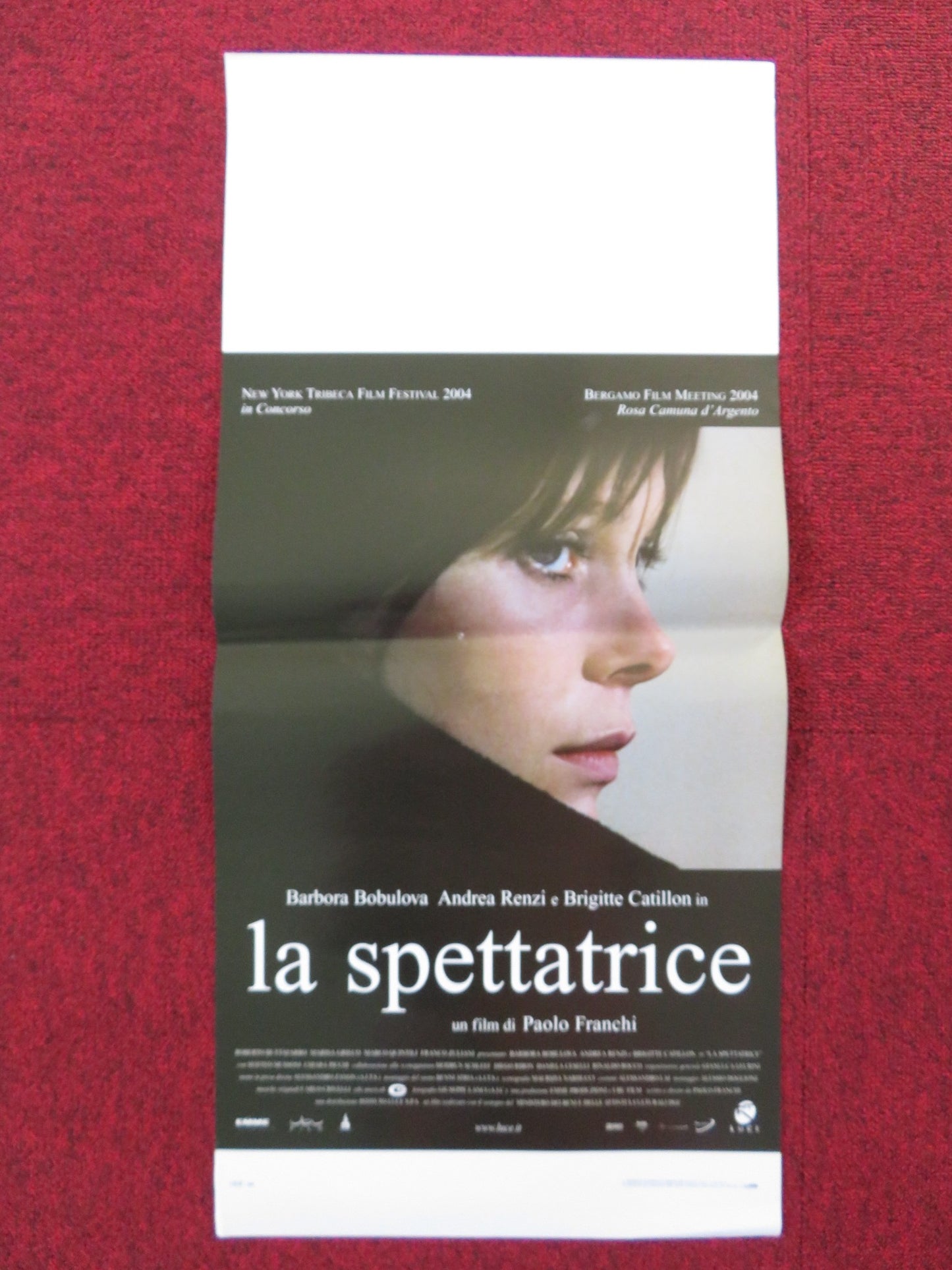 THE SPECTATOR ITALIAN LOCANDINA POSTER BARBORA BOBULOVA ANDREA RENZI 2004