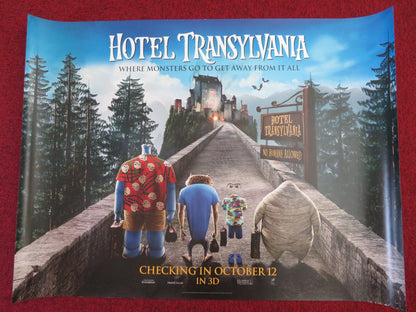 HOTEL TRANSYLVANIA UK QUAD (30"x 40") ROLLED POSTER ADAM SANDLER S. GOMEZ 2012