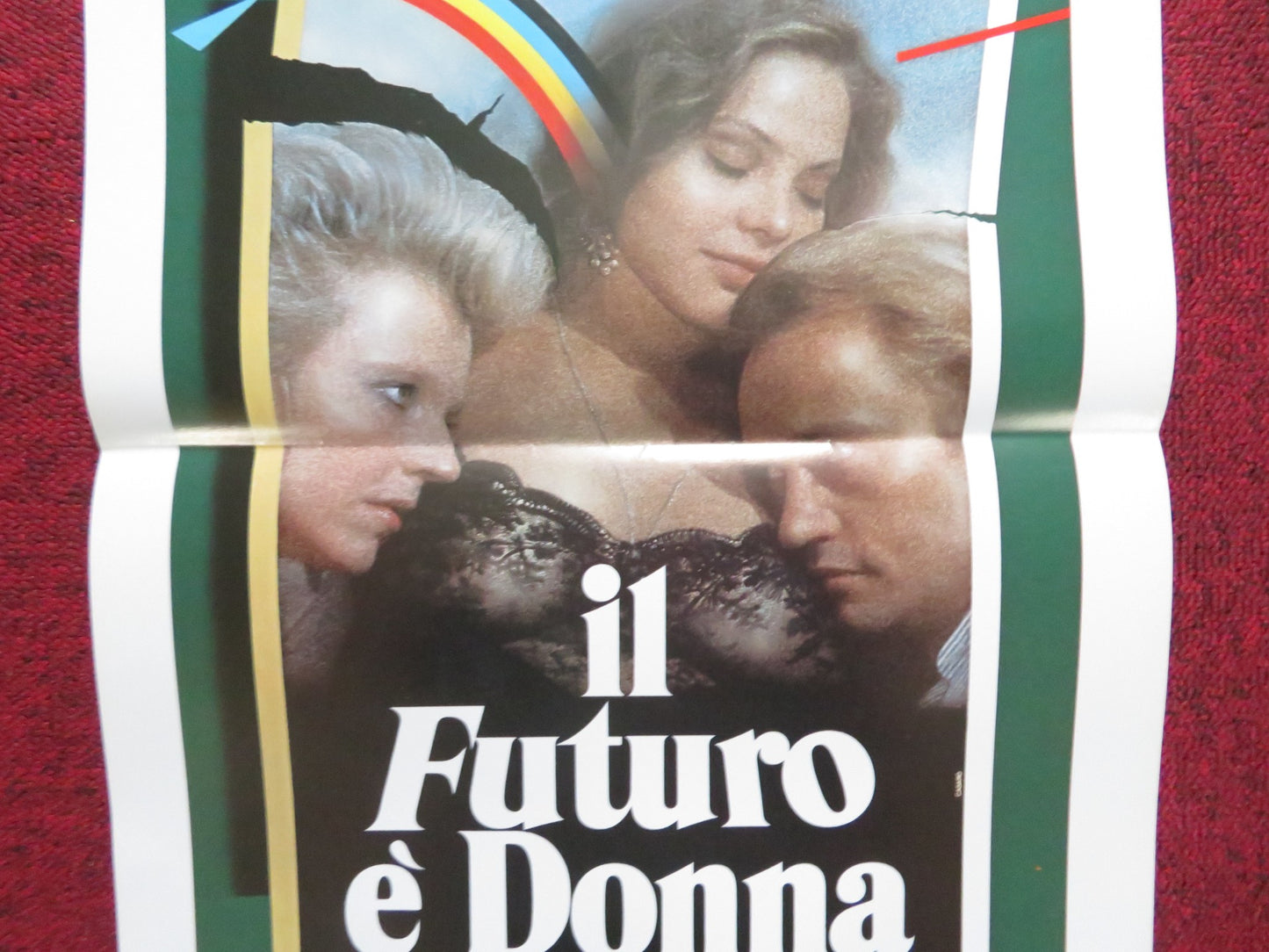 THE FUTURE IS WOMAN ITALIAN LOCANDINA POSTER ORNELLA MUTI HANNA SCHYGULLA 1984