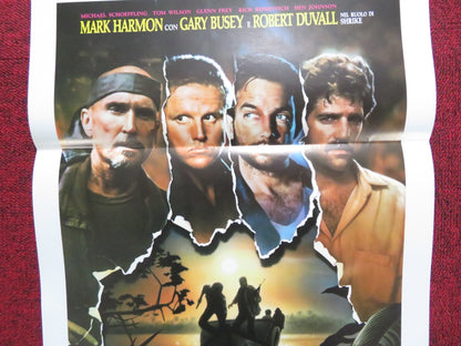 LET'S GET HARRY ITALIAN LOCANDINA POSTER MARK HARMON GARY BUSEY 1986