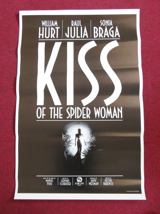 KISS OF THE SPIDER WOMAN US ONE SHEET ROLLED POSTER WILLIAM HURT RAUL JULIA 1985