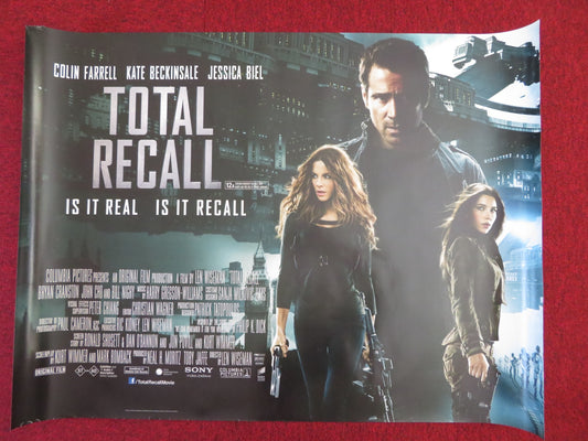 TOTAL RECALL UK QUAD (30"x 40") ROLLED POSTER COLIN FARRELL KATE BECKINSALE 2012